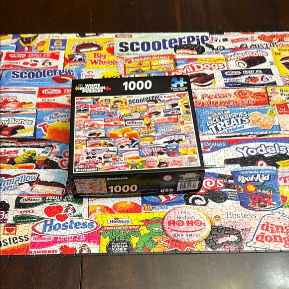 White Mountain Other - White Mountain Puzzle - Snack Food Collage